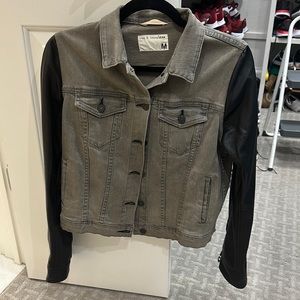 Rag & Bone Denim/Leather Jacket